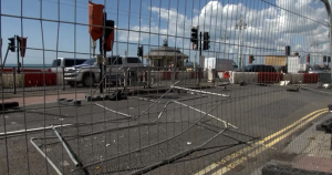 Seafront roadworks 201410