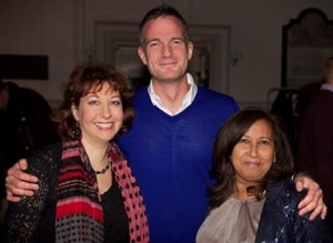 Nancy Platts, Peter Kyle and Purna Sen