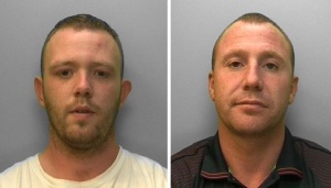 Jailed Kirk Blake and Kevin Tynan