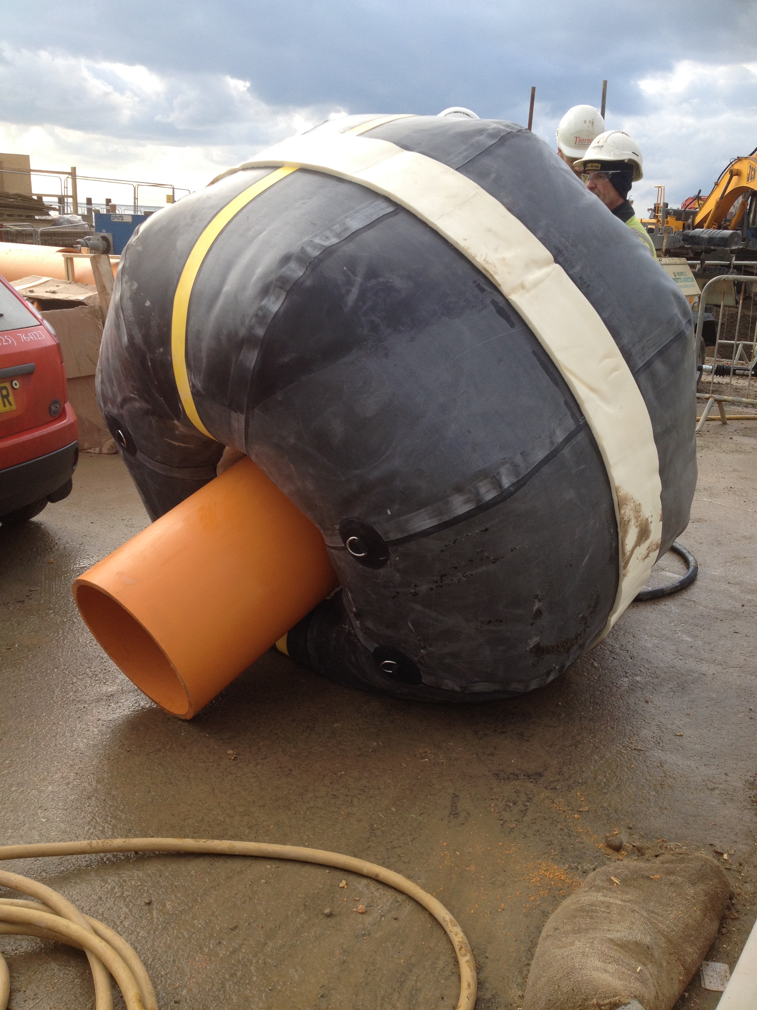 giant inflatable donut