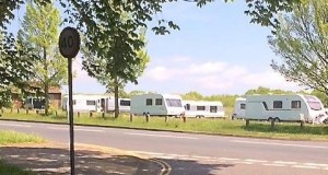 The camp at Hollingbury Park today. Image by BHEAG