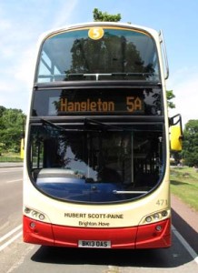 Brighton andd Hove Buses 5A 471 Hubert Scott-Paine