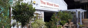 wood store front