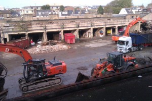 Circus Street demolition by Paul Bennett