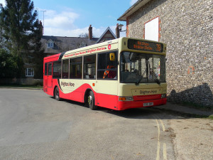 The 78 bus in Stanmer Village by Matt Davis on Flickr