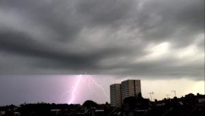 Cat Smith lightning over Hollingdean June 22