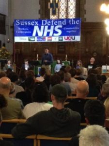 Sussex Defend the NHS meeting 20160630-2