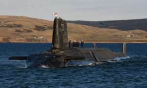 Trident Nuclear Submarine HMS Victorious by Sergeant Tom Robinson RLC/MOD