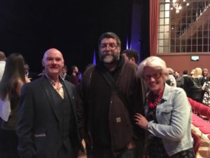 l-r Brian Warren, Josh Ford and Ruth Farnell