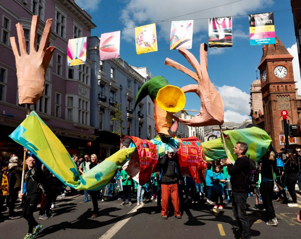 Thousands of youngsters take part in the Children’s Parade in Brighton