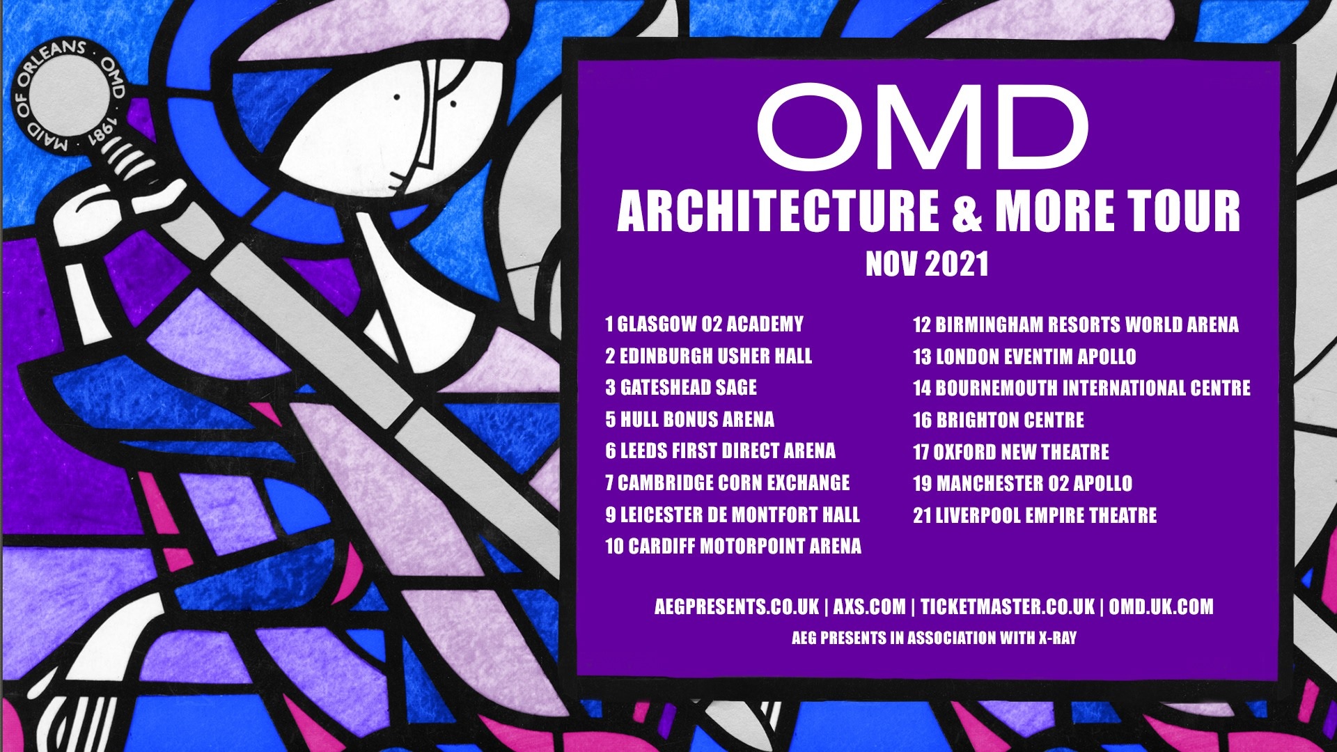 OMD announce ‘Architecture and More’ arena tour including Brighton date