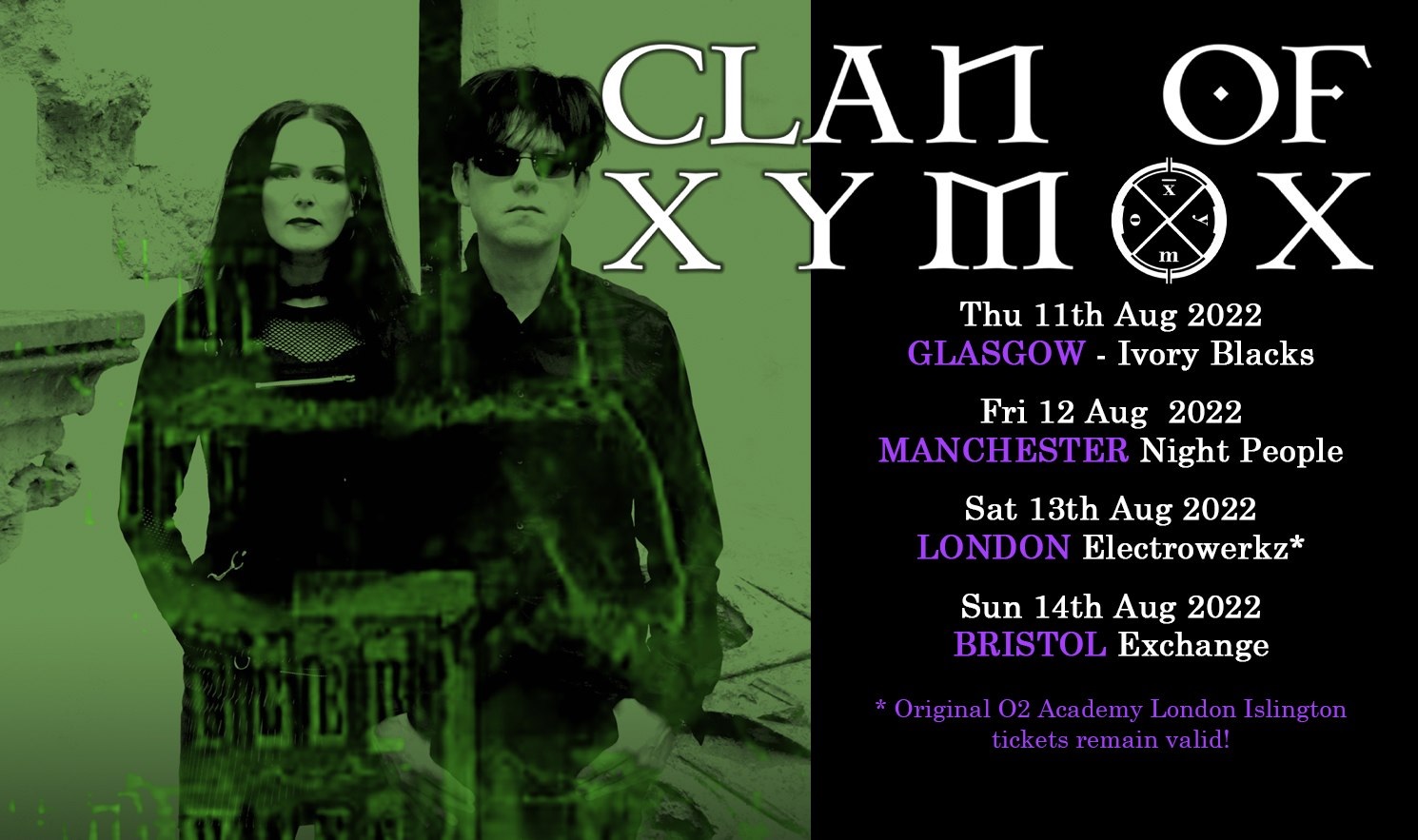 Clan Of Xymox announce four date 40th anniversary UK tour Brighton