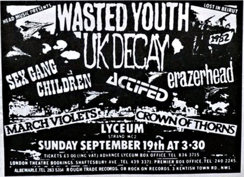 wasted youth uk tour
