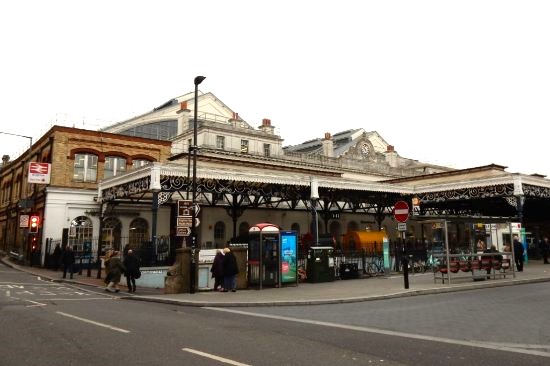 A house in Viaduct Road, Brighton, has been painted with the