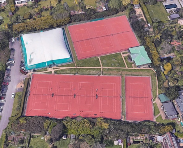 Pavilion And Avenue Tennis Club Aerial 